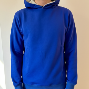 Felpa cappuccio - Blu Elettrico